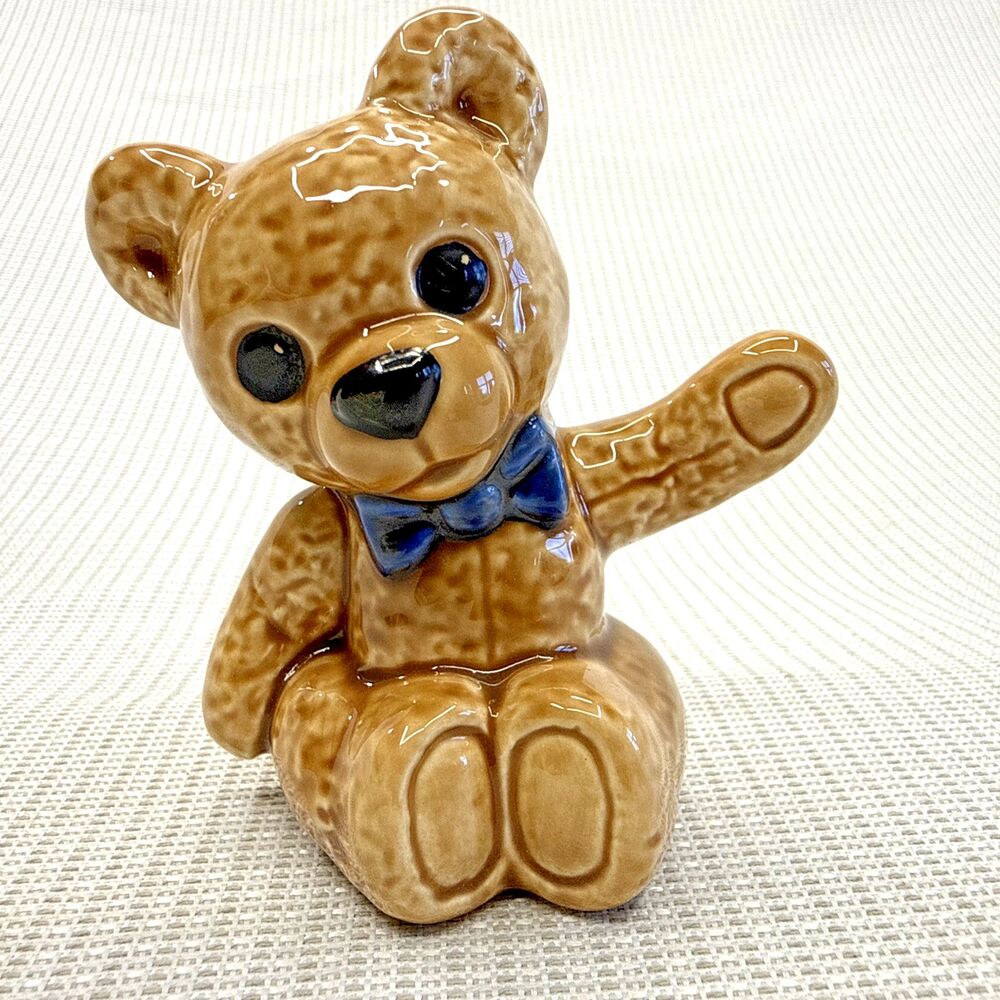 Vintage Signed Goebel W Germany Porcelain Bear Figurine 3.5" Tall #36540 EUC
